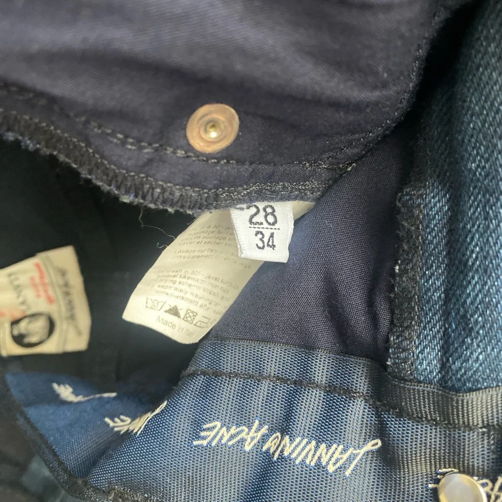 LANVIN Paris x Acne Denim Jeans SS09 Albert Elbaz Opening Ceremony Rare to Find✨ - Picture 10 of 16